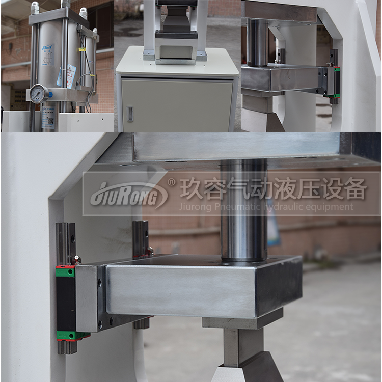 帶導(dǎo)軌JRS半弓型氣液增壓機細節(jié)圖